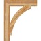 Ekena Millwork Thorton Block Rough Sawn Bracket, Western Red Cedar, 6"W x 34"D x 42"H BKT06X34X42THR05RWR - alternate 2